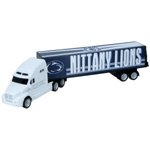 toy big rig with Penn State Nittany Lions trailer